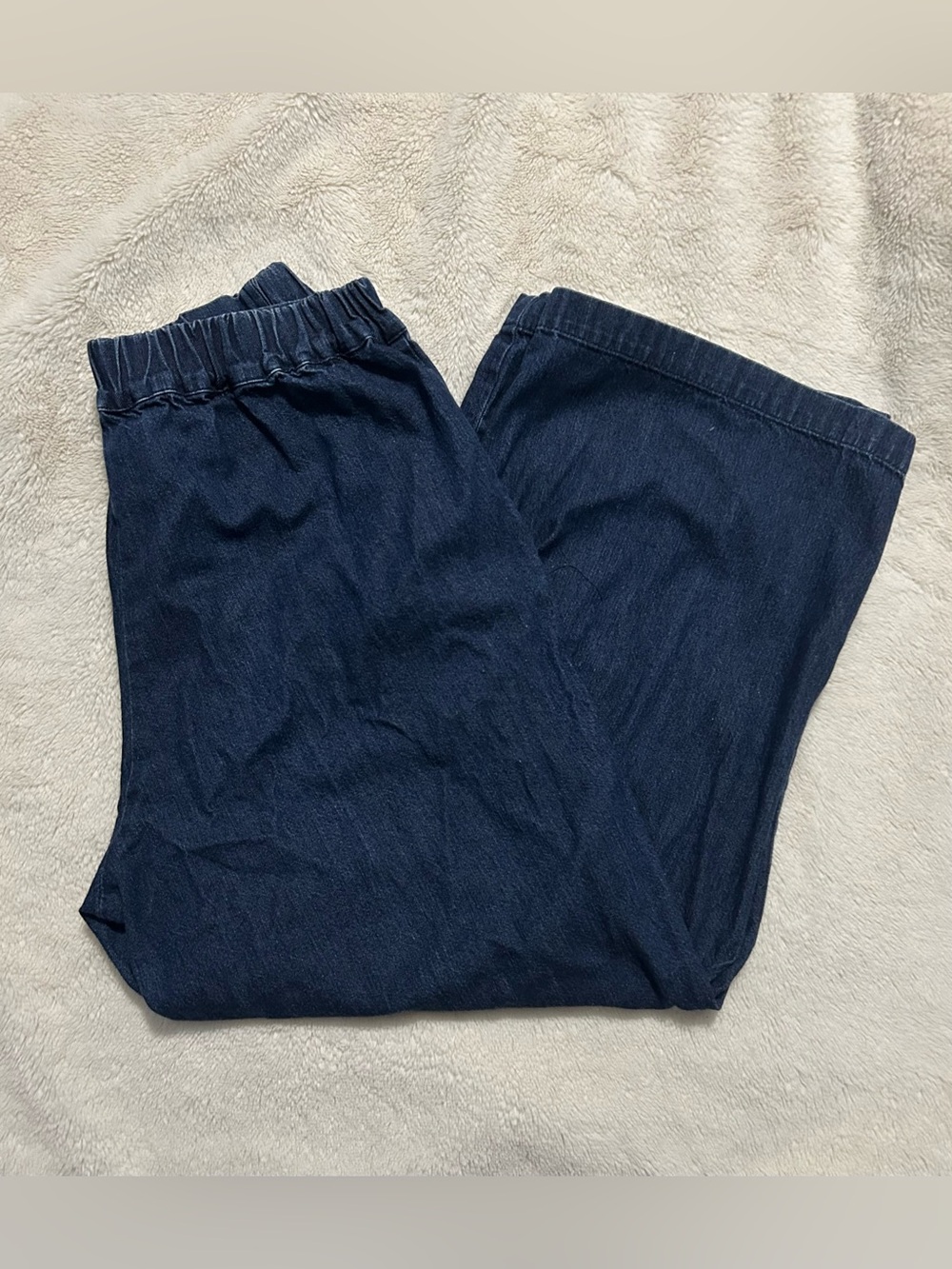 CP Shades Sausalito Crop Wide Leg Denim SZ Small